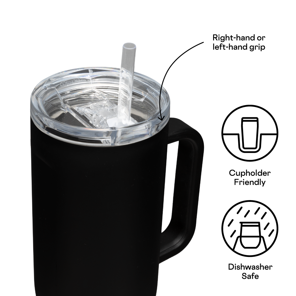 כוס CRUISER 1200ML שחור מאט