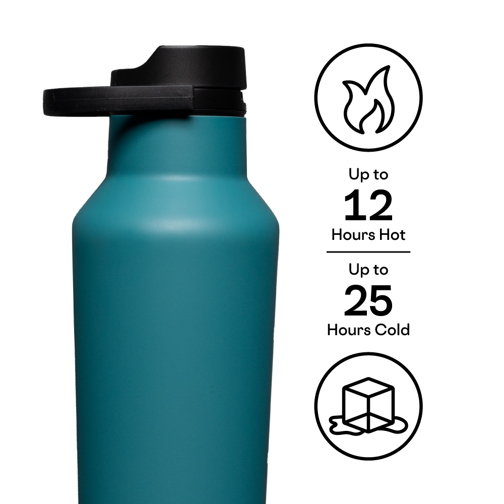בקבוק מתכת Sport Canteen 590ML כחול סוער