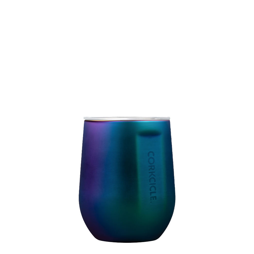 כוס STEMLESS 350ML טורקיז זוהר