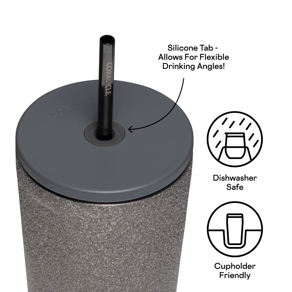 כוס COLD CUP 700ML אפור כהה