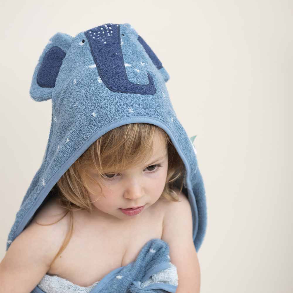 Small hooded towel - elephant