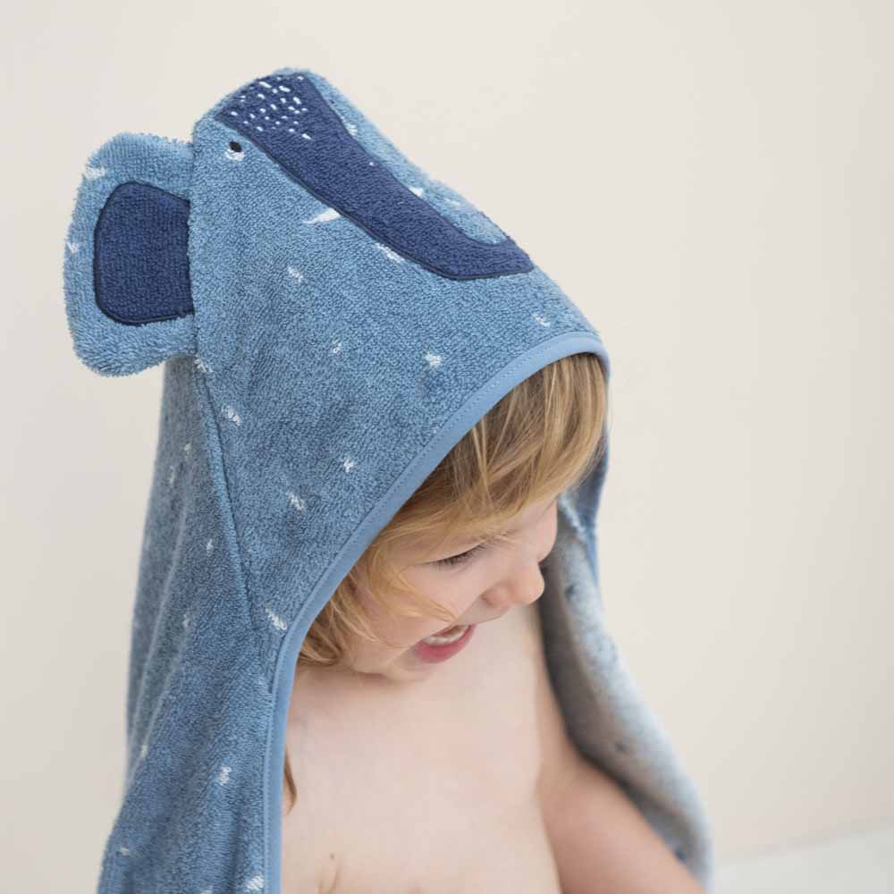 Small hooded towel - elephant