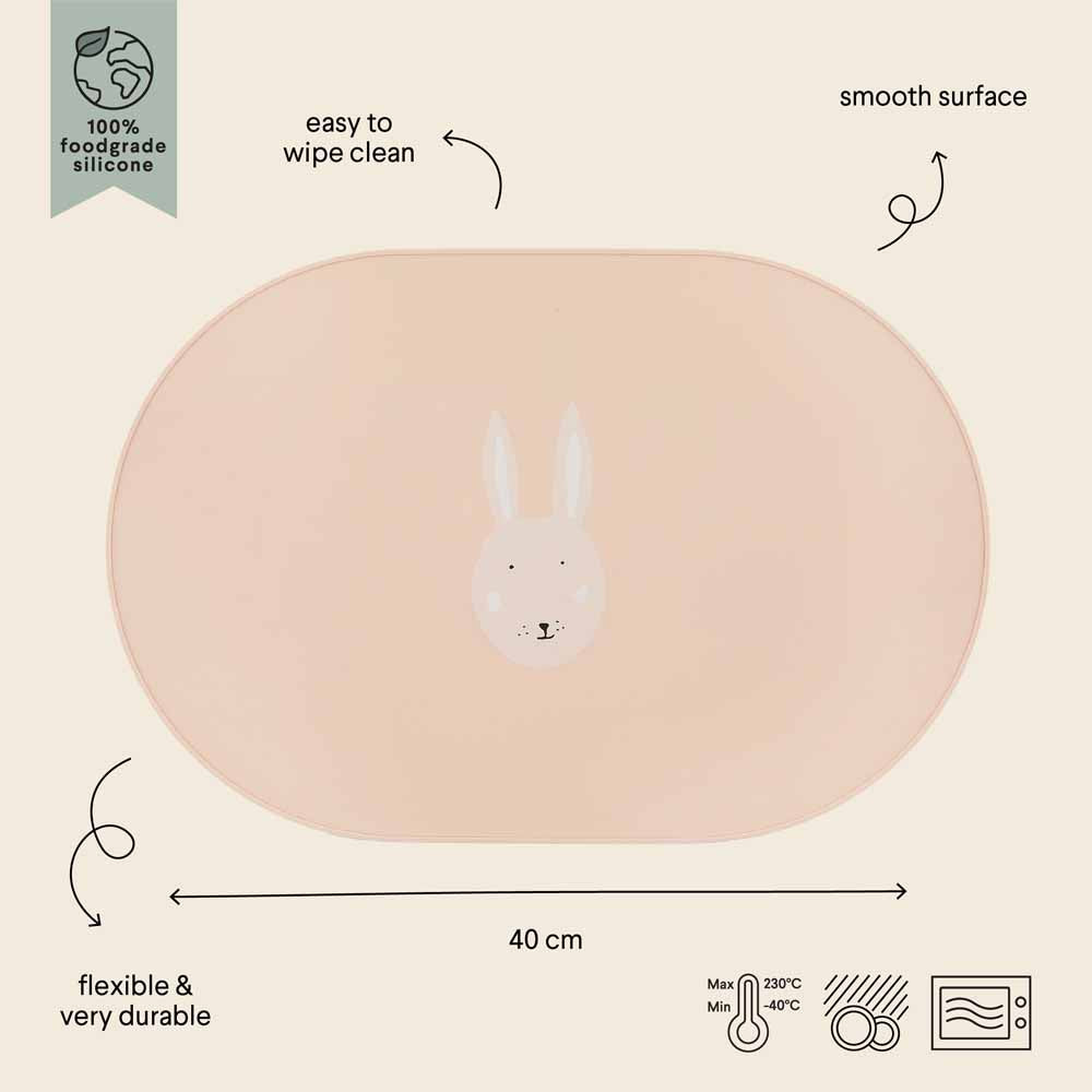 Silicone Placemat - Rabbit