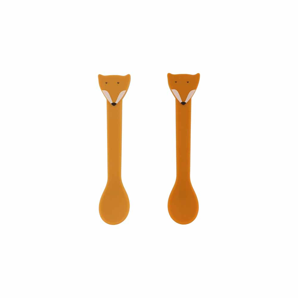 סט 2 כלי אוכל מסיליקון- שועל