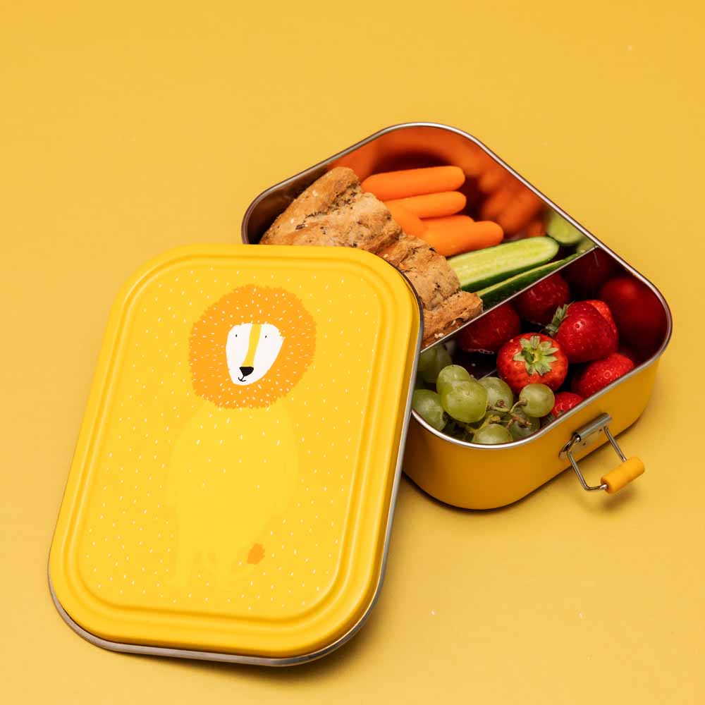 קופסת אוכל גדולה- אריה