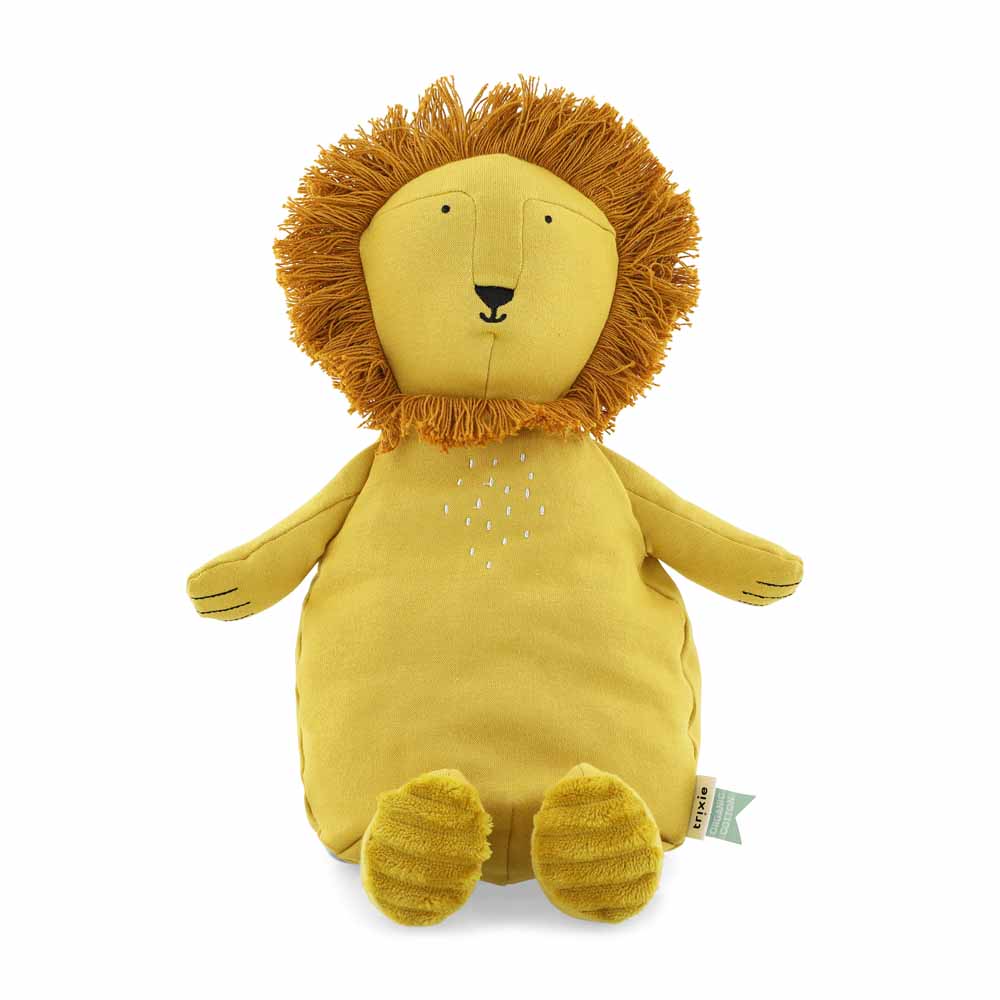 Large fabric doll - lion