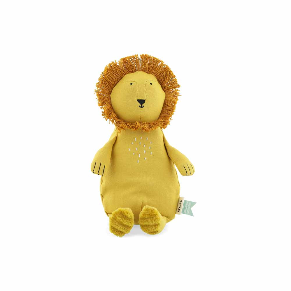 Small fabric doll - lion