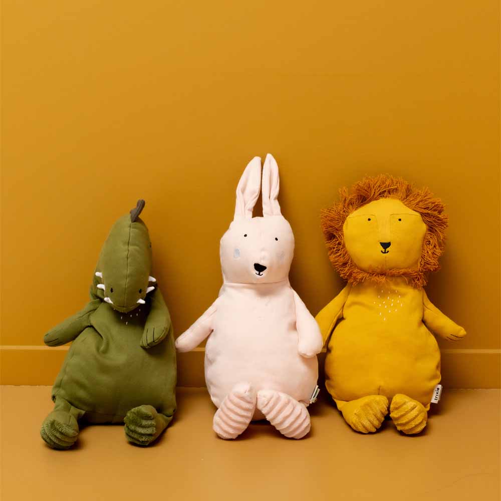 Small fabric doll - lion
