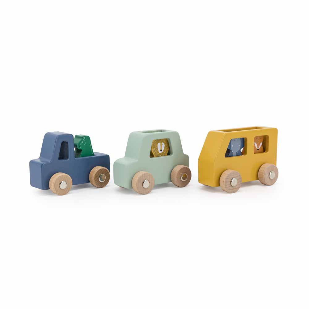 Wooden Animal Car