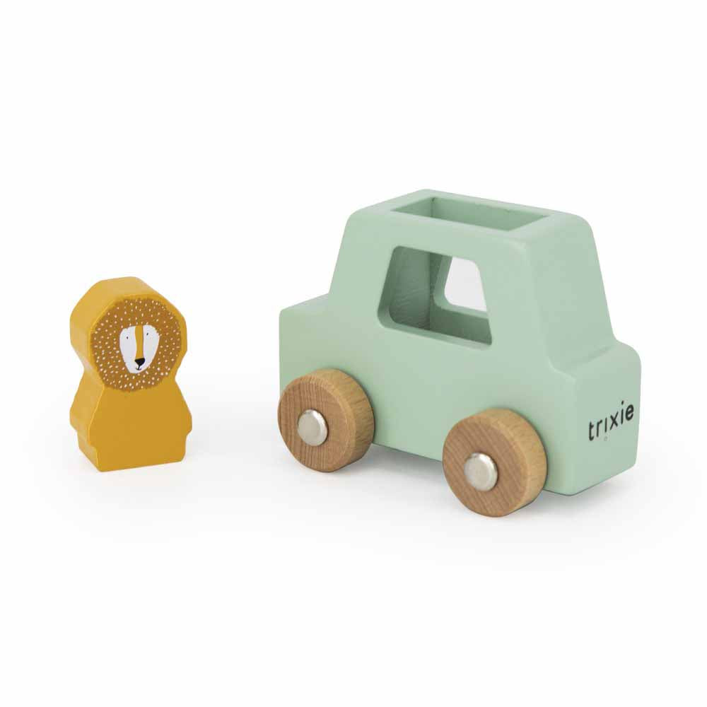 Wooden Animal Car