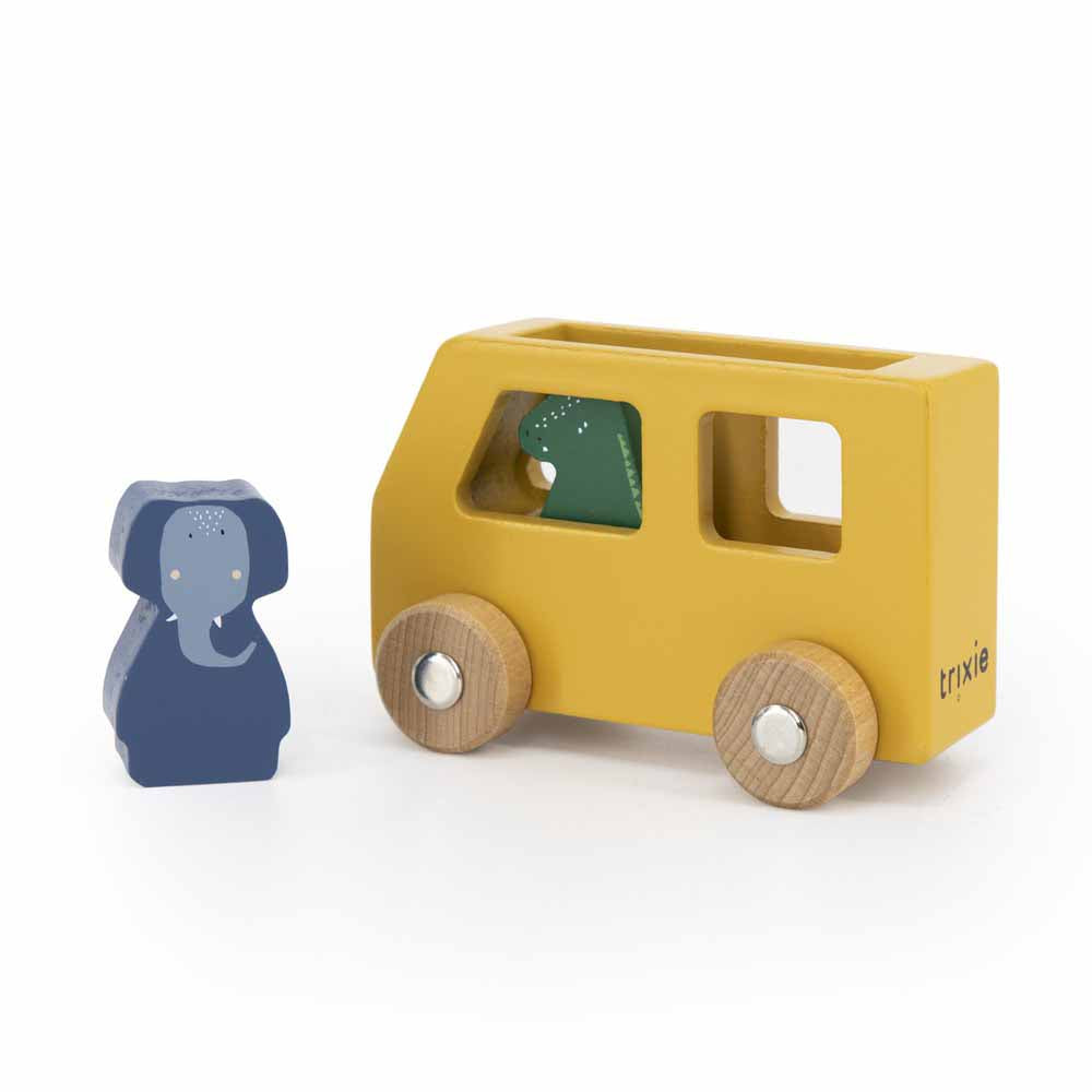 Wooden Animal Car