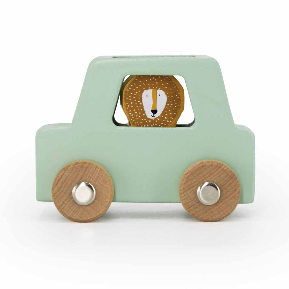 Wooden Animal Car