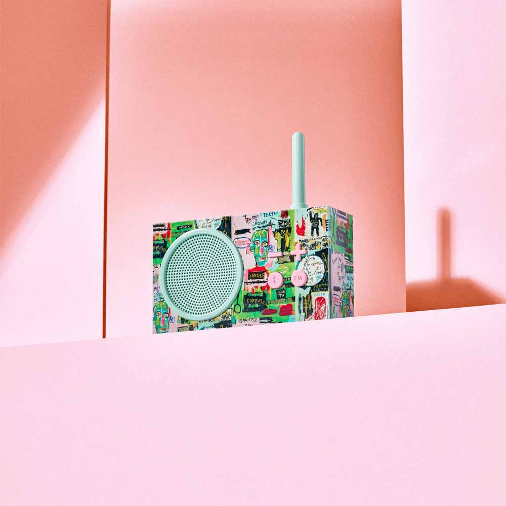 TYKHO 3 BASQUIAT Pastel Rubber Radio