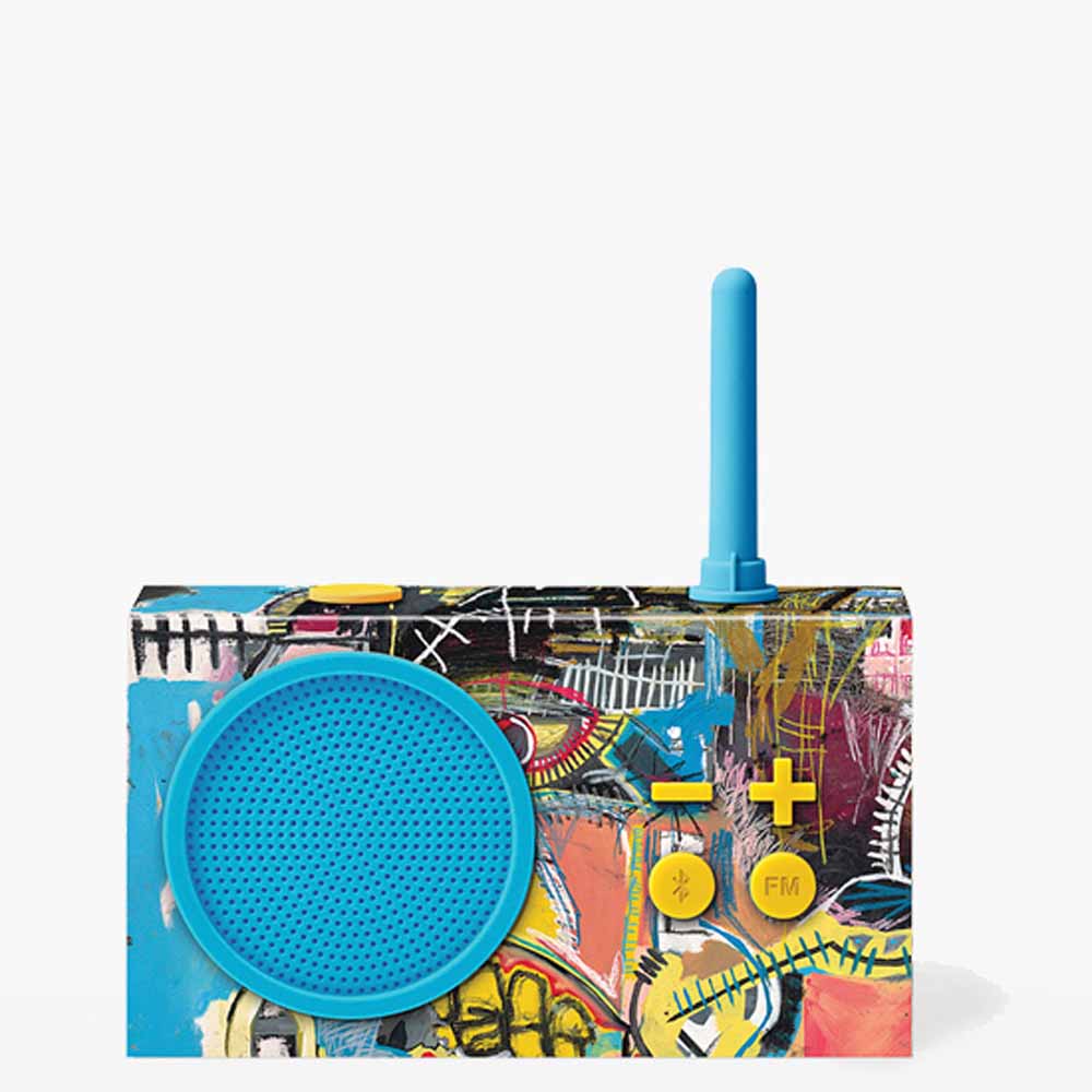 Colorful TYKHO 3 BASQUIAT Rubber Radio