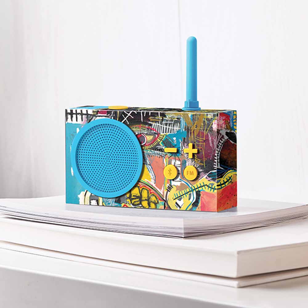 Colorful TYKHO 3 BASQUIAT Rubber Radio