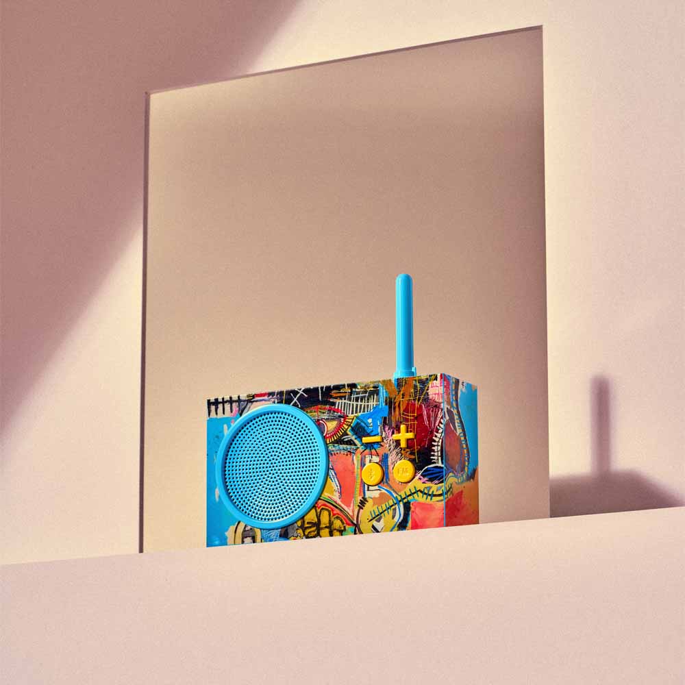 Colorful TYKHO 3 BASQUIAT Rubber Radio