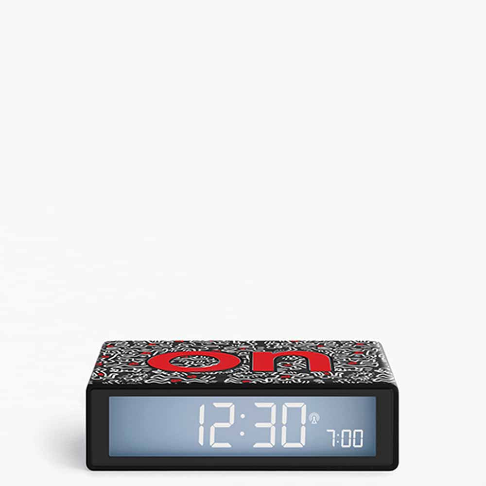 FLIP+ HARING Black clock