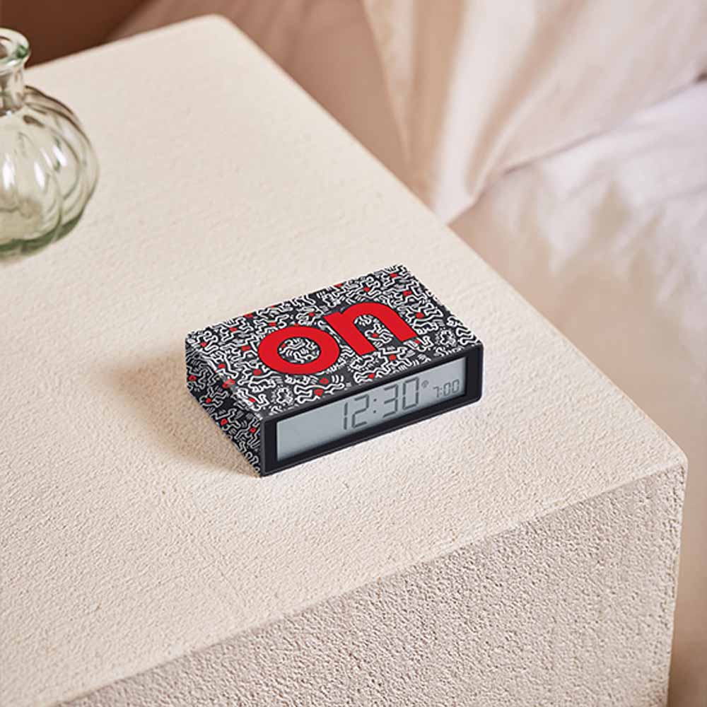 FLIP+ HARING Black clock