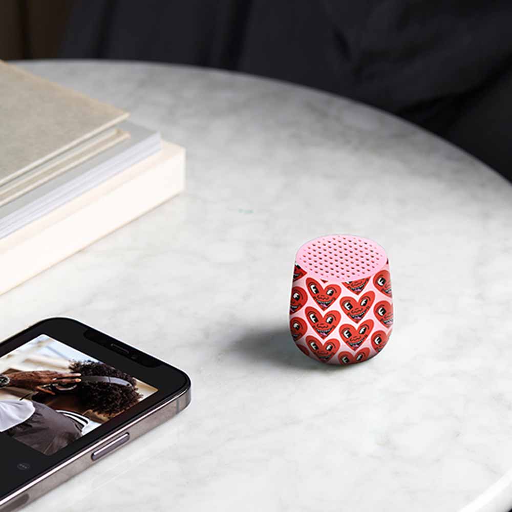 MINO+ HARING pink speaker