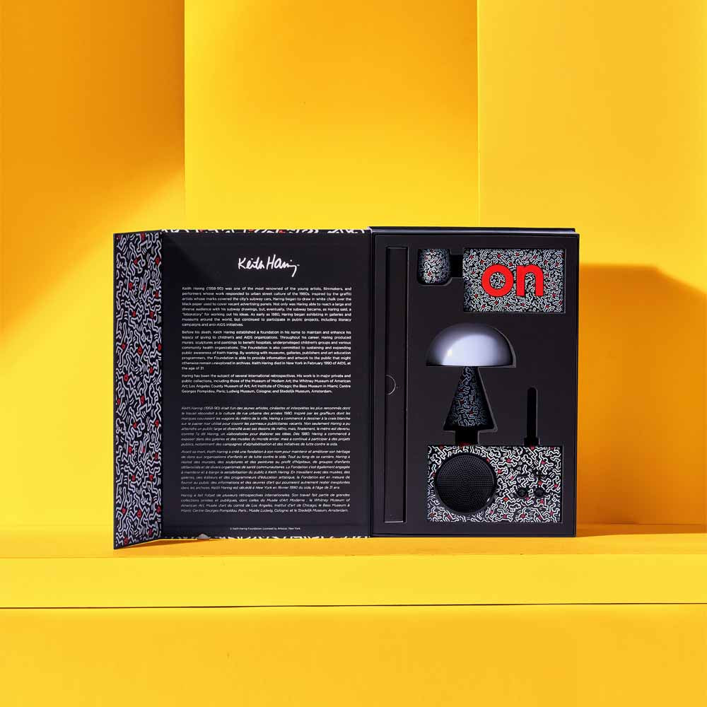 HARING 4-Piece Gift Set Black