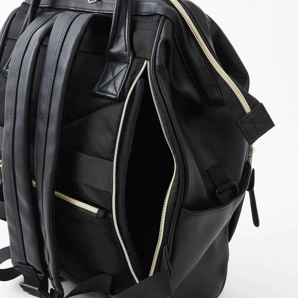 RETRO R Backpack Black 3771