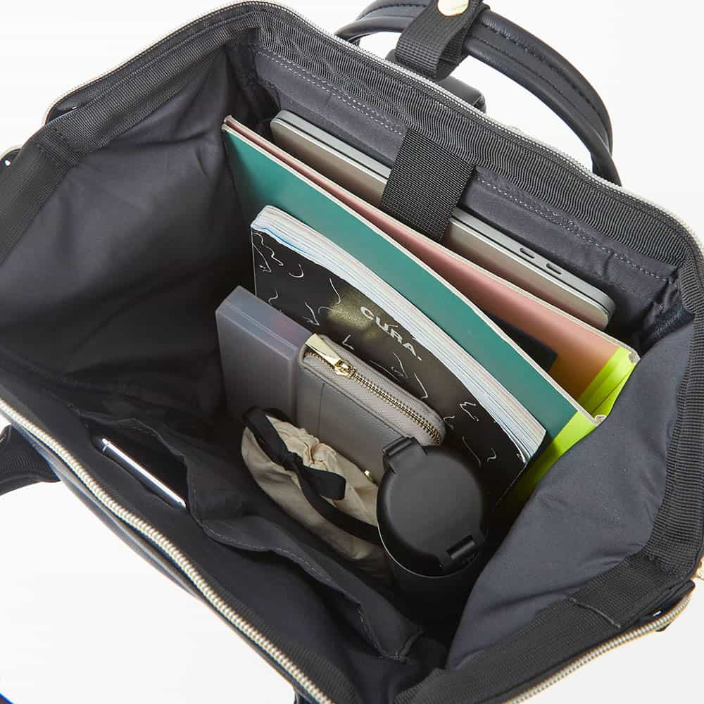 RETRO R Backpack Black 3771