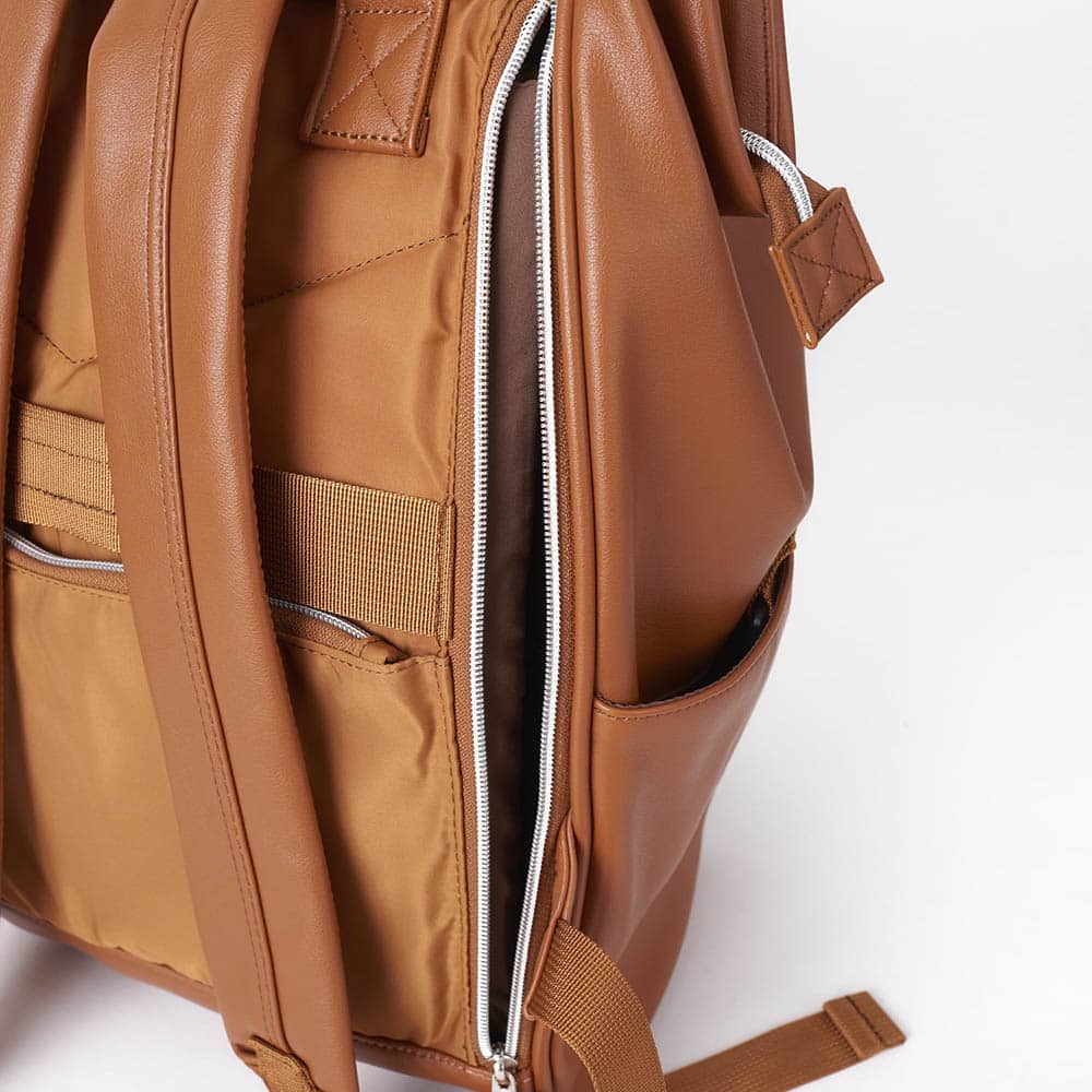 Backpack RETRO L Camel 3773