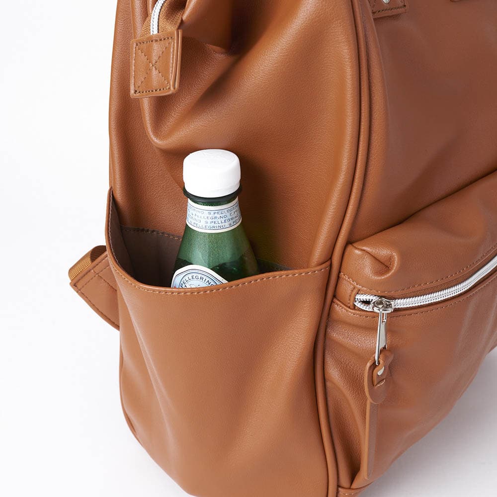 Backpack RETRO L Camel 3773