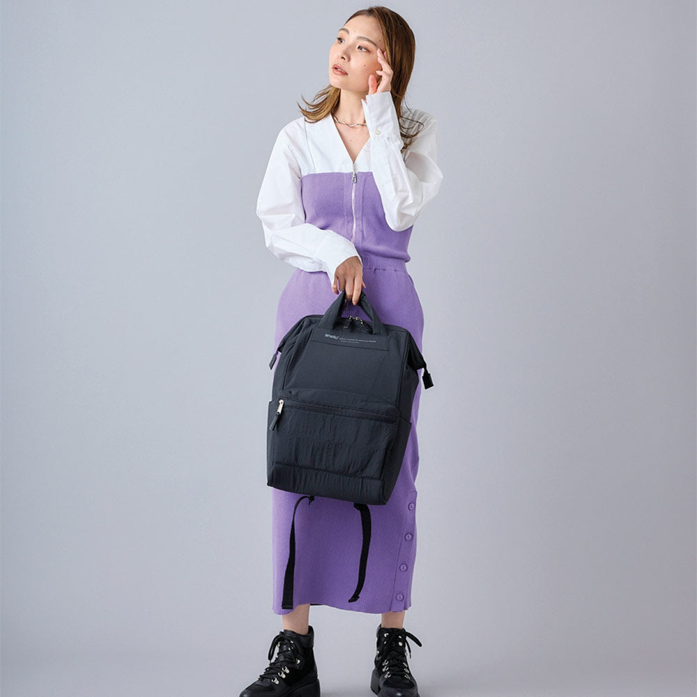 KUCHIGANE (R) FUTURE NOSTALGIA Backpack Black 4456