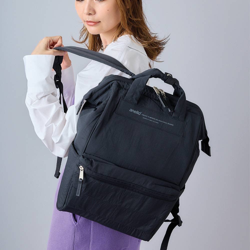 KUCHIGANE (R) FUTURE NOSTALGIA Backpack Black 4456