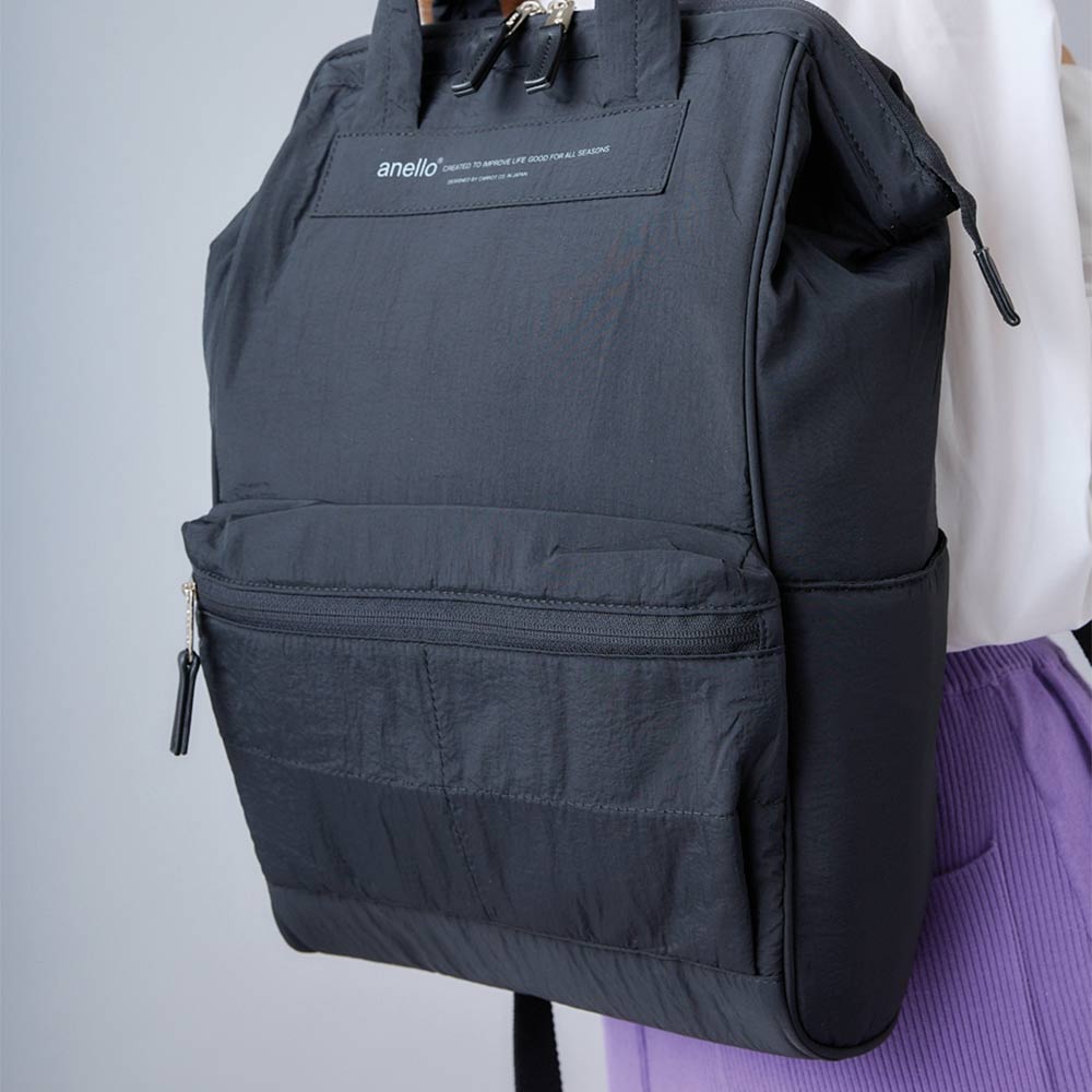 KUCHIGANE (R) FUTURE NOSTALGIA Backpack Black 4456