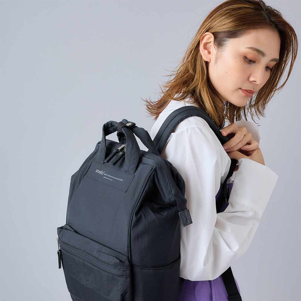 KUCHIGANE (R) FUTURE NOSTALGIA Backpack Black 4456