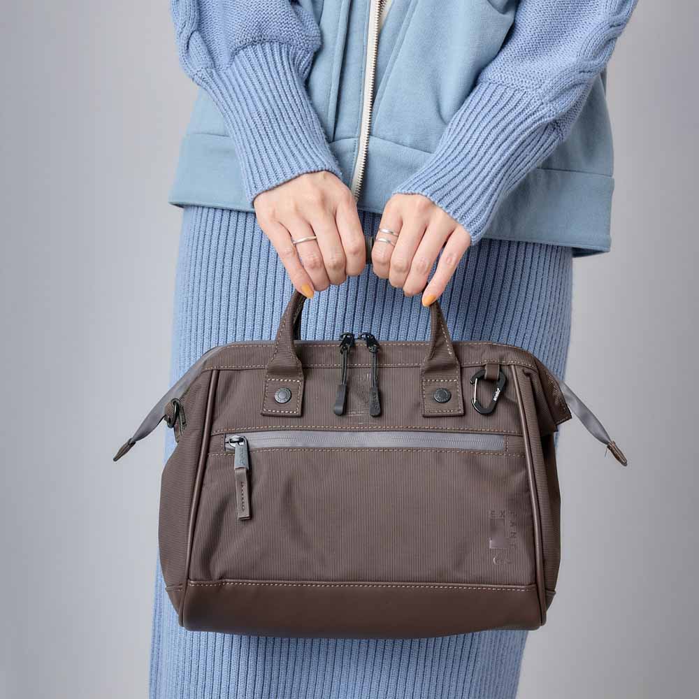 KUCHIGANE EXPAND-3 Side Bag Brown 4583
