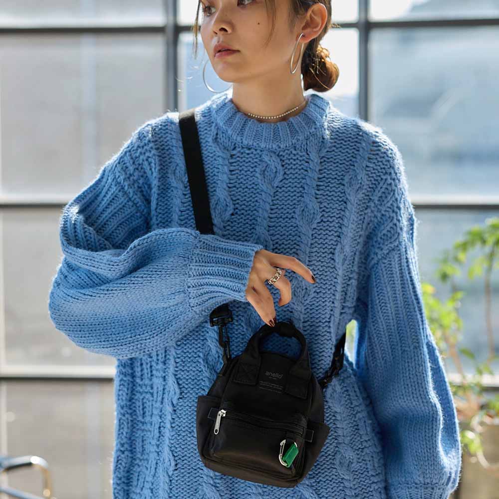 BASE Mini Crossbody Bag Black 0528