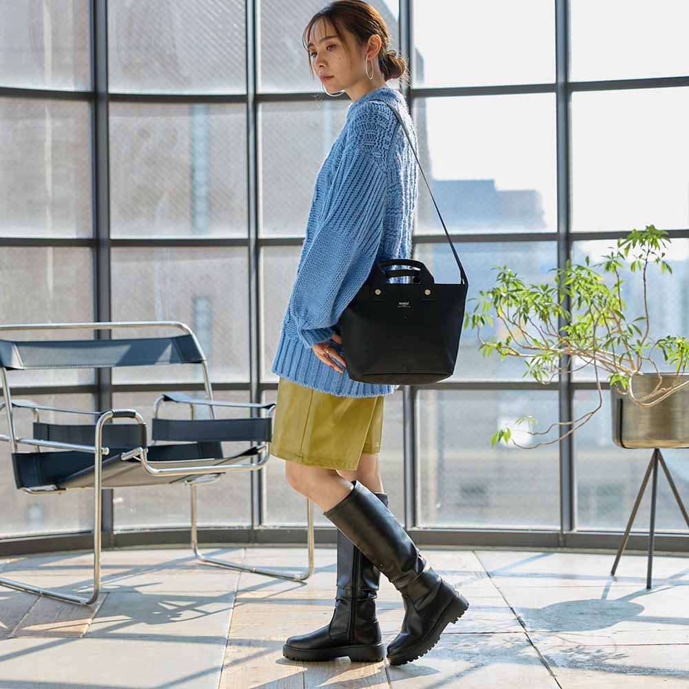PORT Shoulder Bag Black 3404