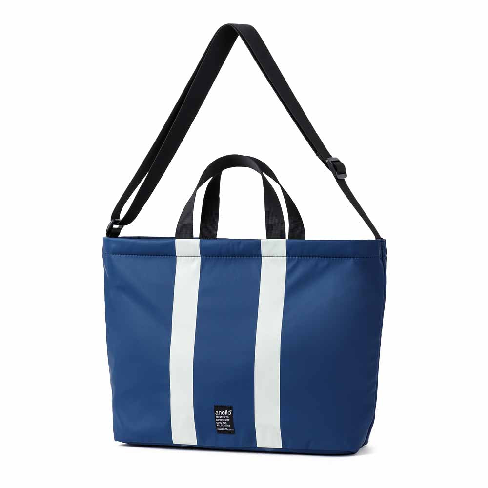 תיק צד OVER LOGO כחול נייבי 1204