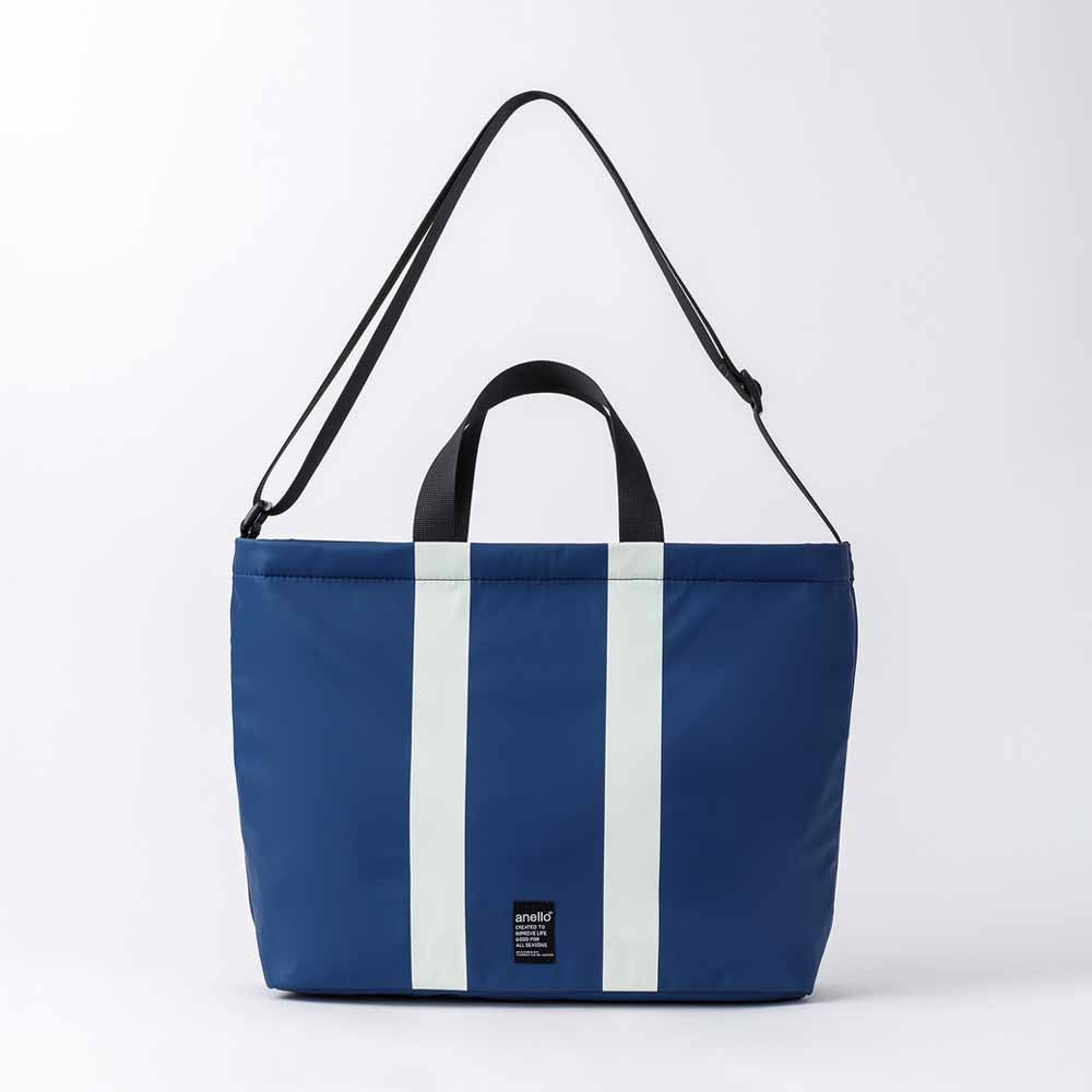 תיק צד OVER LOGO כחול נייבי 1204