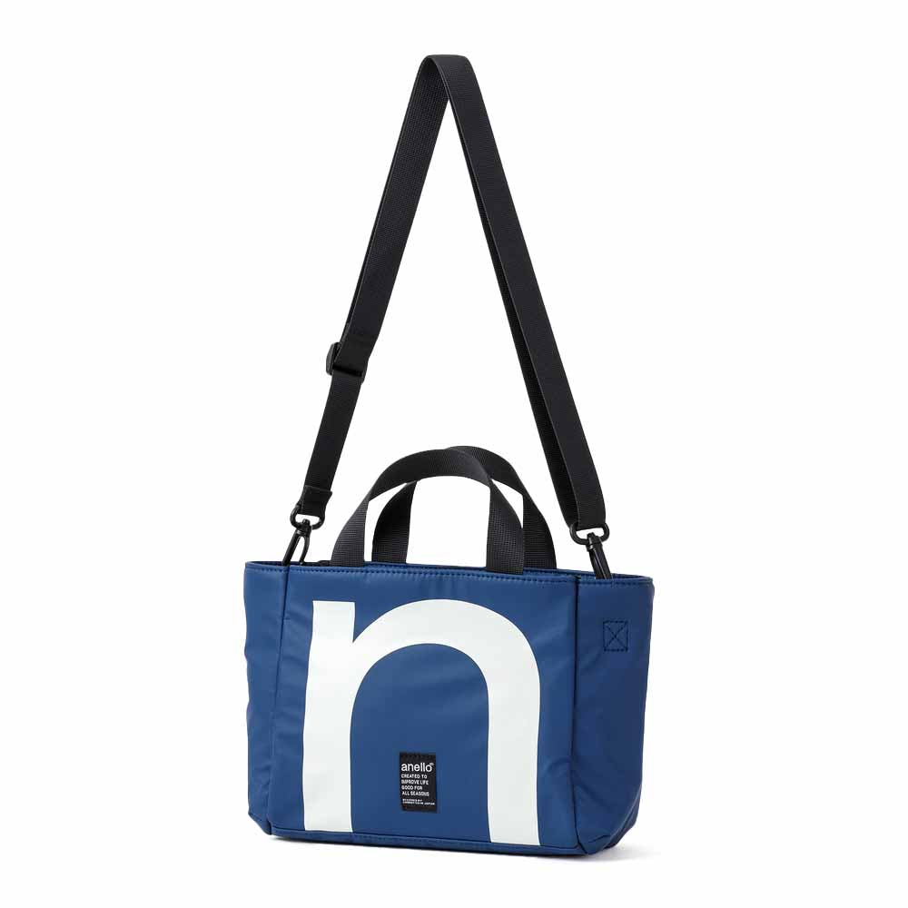 תיק צד 2WAY מיני OVER LOGO כחול נייבי 1202