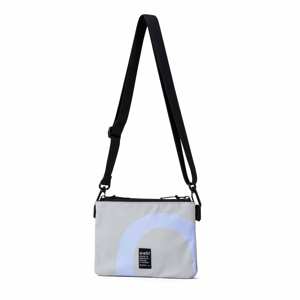 Mini OVER LOGO Grey Crossbody Bag 1205
