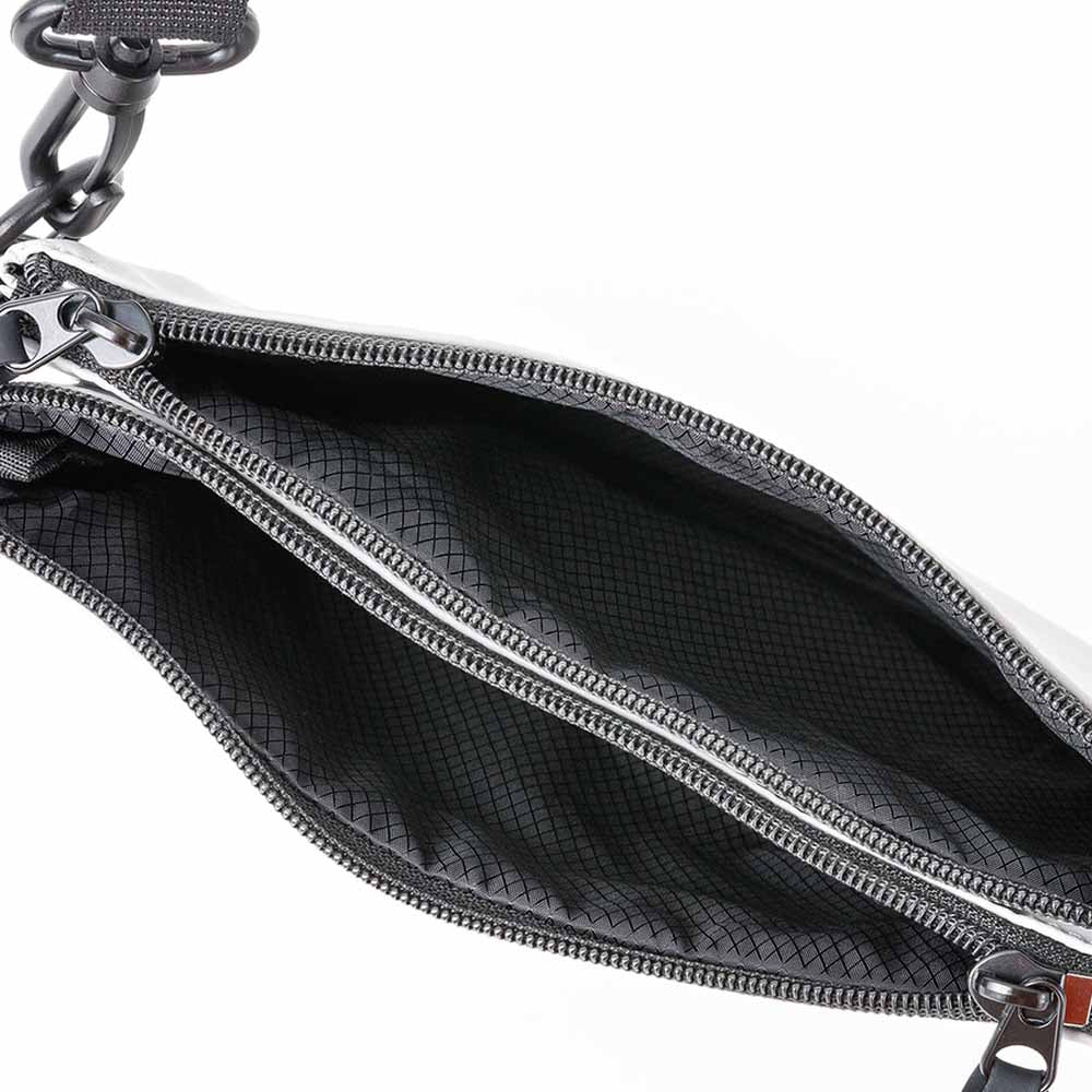 Mini OVER LOGO Grey Crossbody Bag 1205
