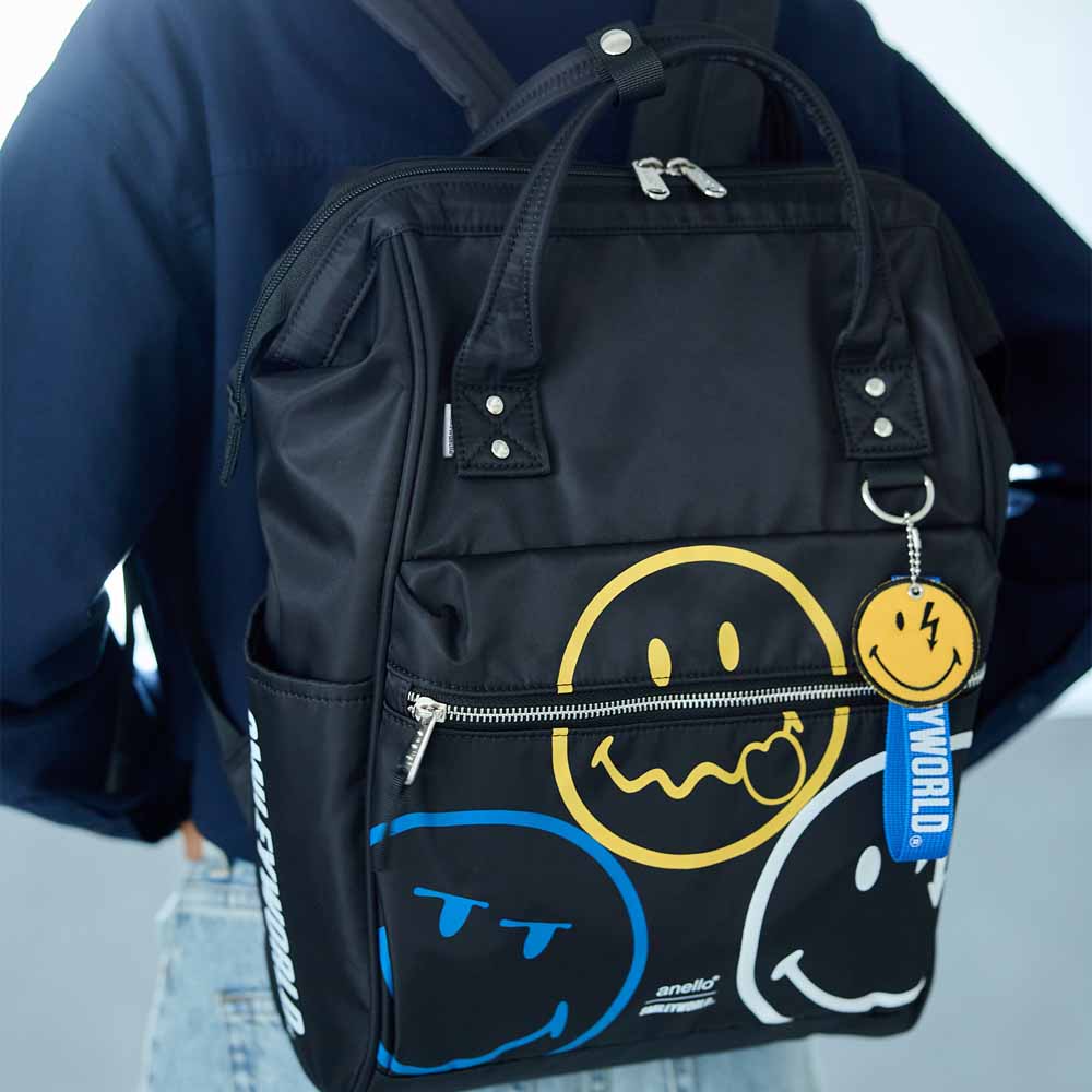 תיק גב KUCHIGANE R SMILEY שחור 006