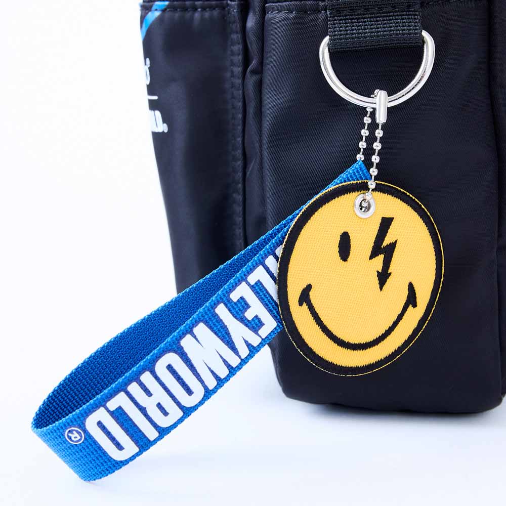 תיק צד SMILEY שחור 004
