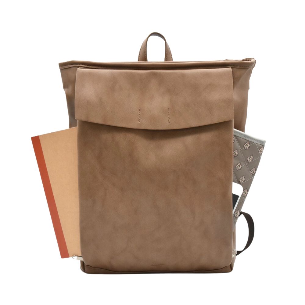 Basic black backpack