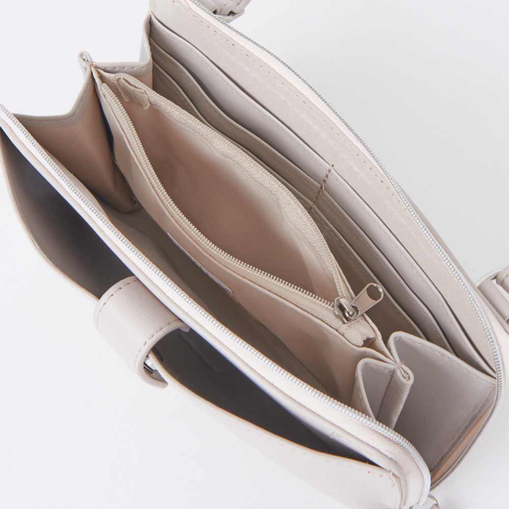 White smartphone wallet side bag