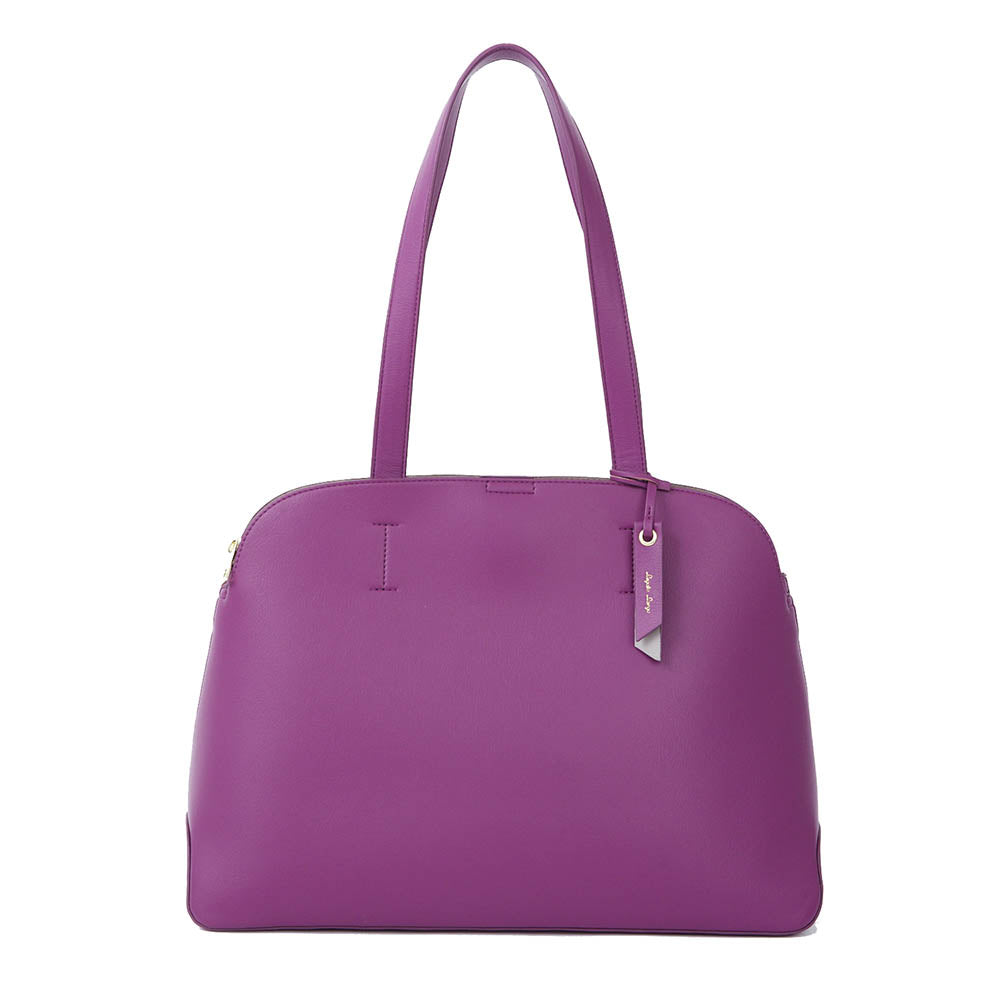 Soft Lightweight Shoulder Bag Purple 3065