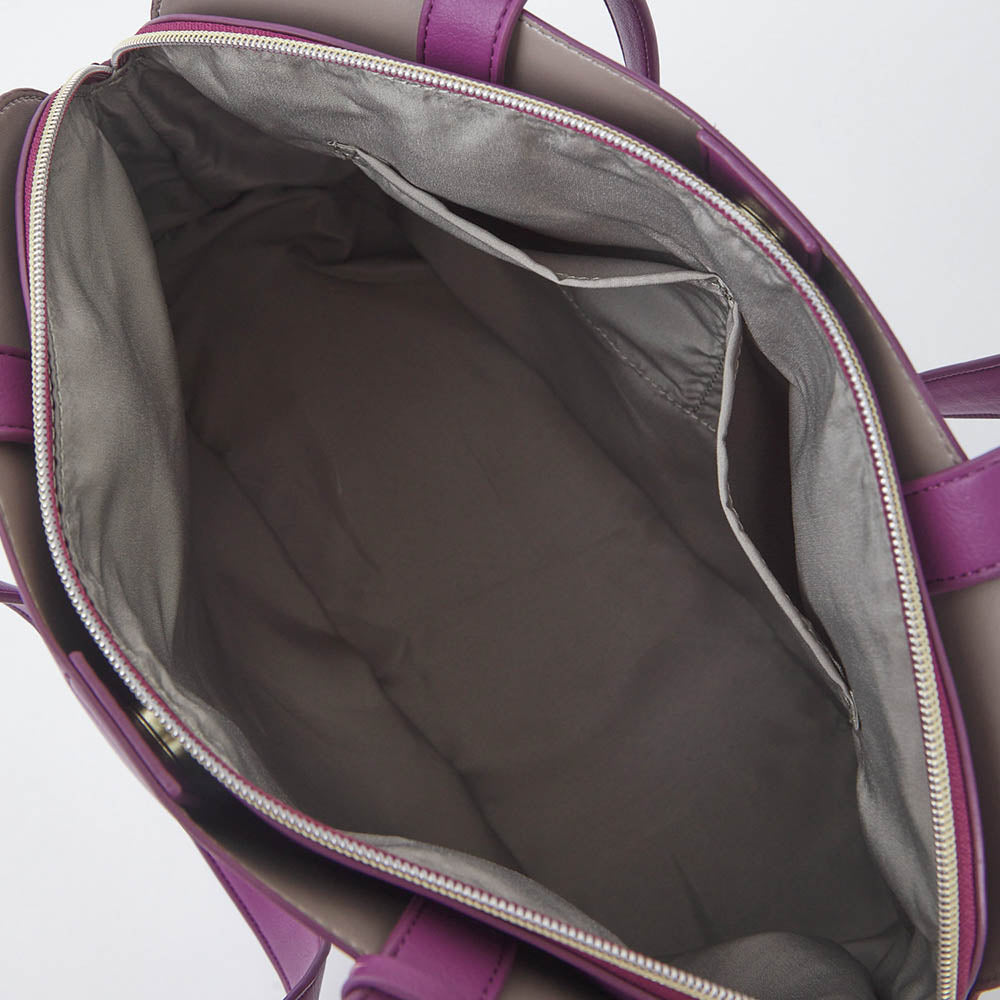 Soft Lightweight Shoulder Bag Purple 3065