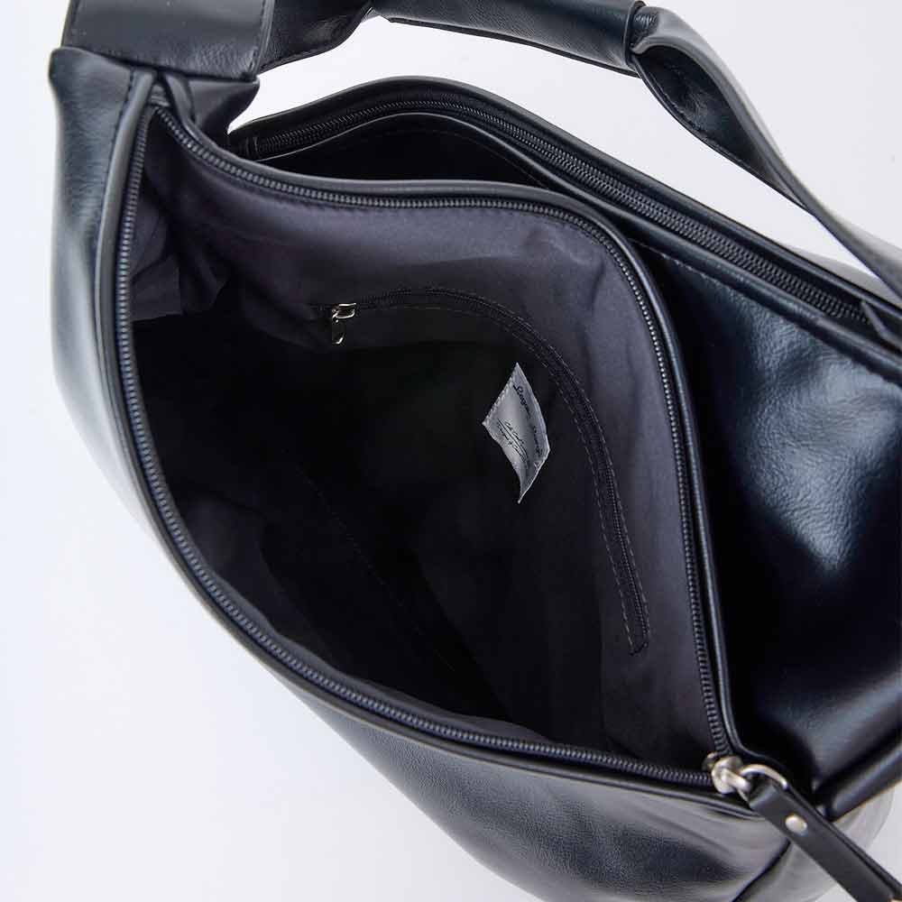 Black Link Shoulder Bag 3123