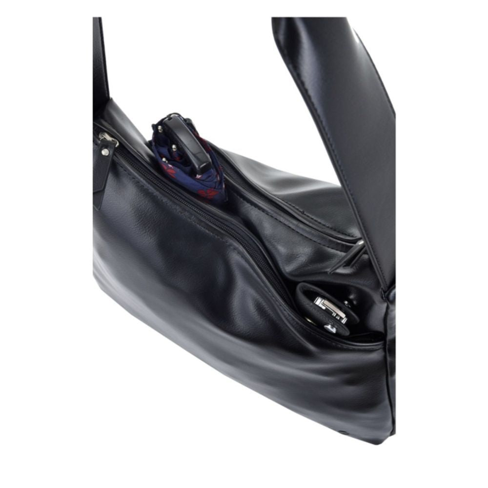 Black Link Shoulder Bag 3123