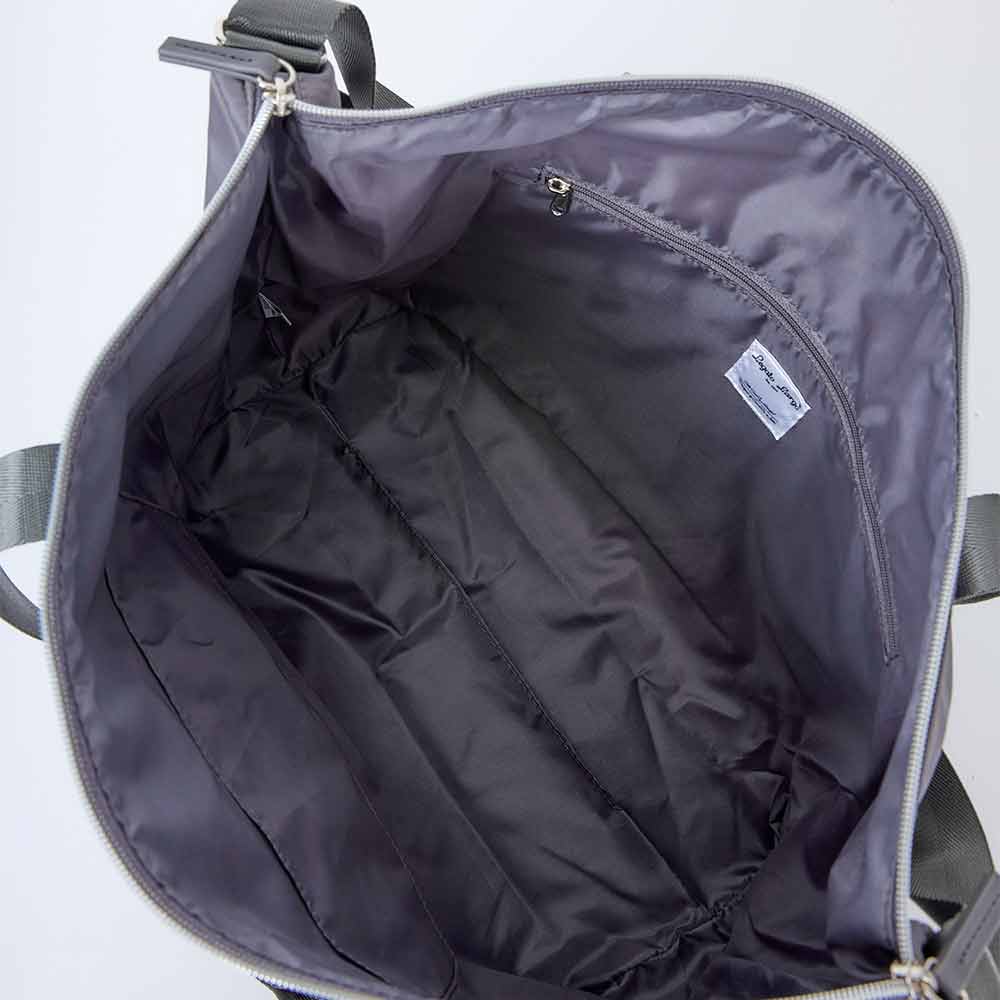Large Silky Shoulder Bag Grey 0081