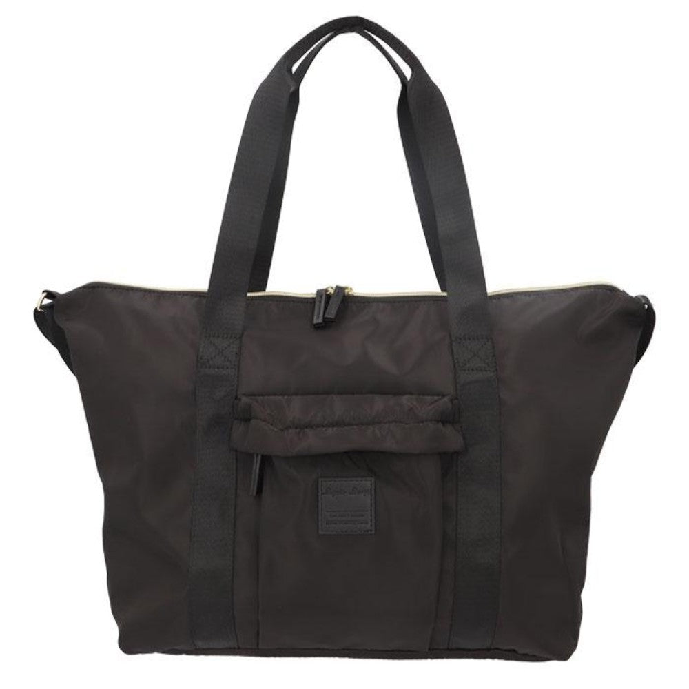 Large Silky Shoulder Bag Black 0081